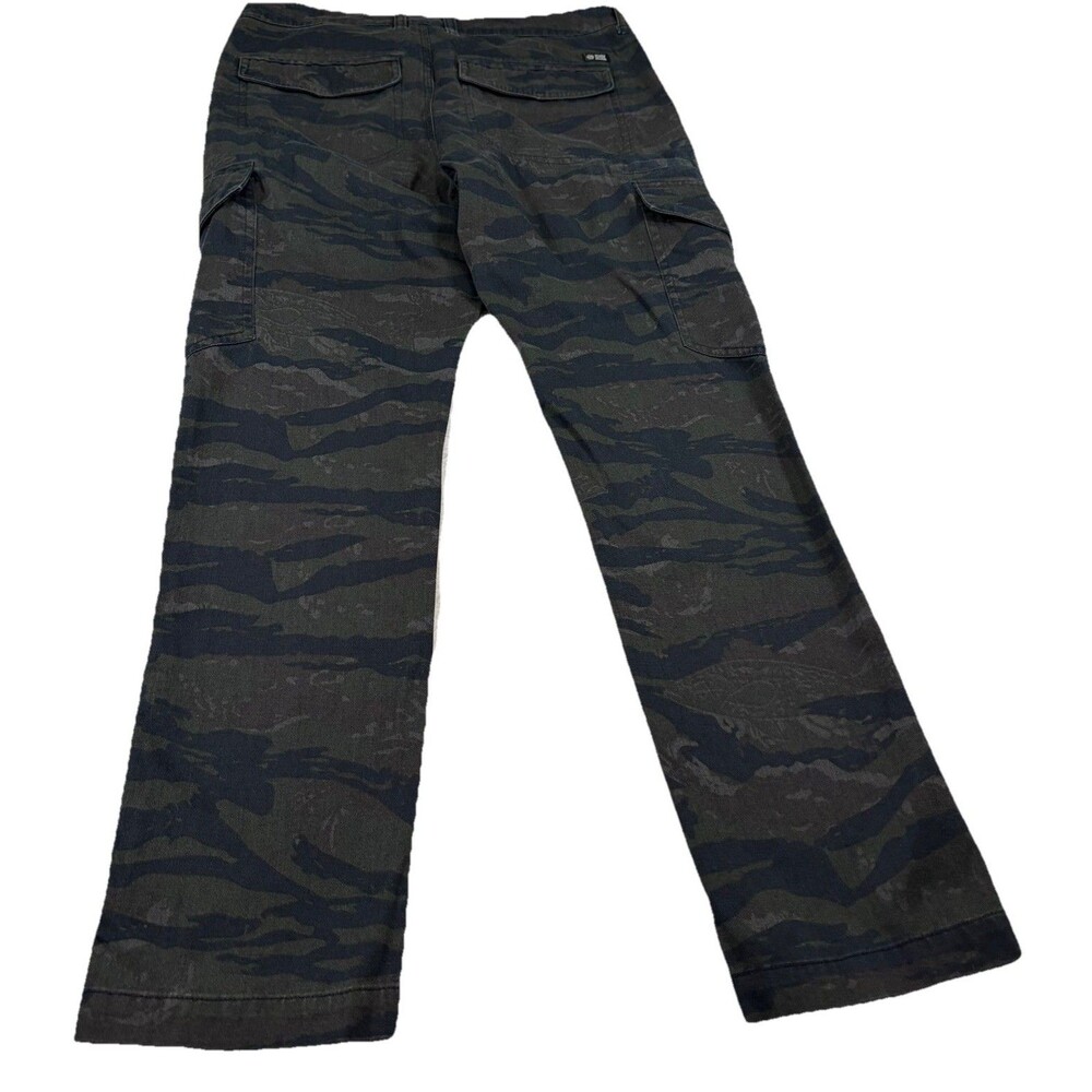 Salty Crew Camo Pants Mens 30 Green Black Stretch Chino Surf Skate Outdoor - Picture 4 of 15